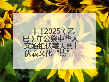 「2025（乙巳）年公祭中华人文始祖伏羲大典」伏羲文化“热” 天水文旅“火”