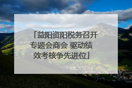 益阳资阳税务召开专题会商会 驱动绩效考核争先进位