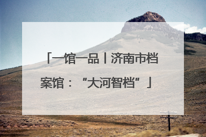 一馆一品丨济南市档案馆：“大河智档”