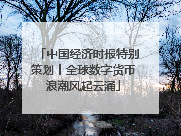 中国经济时报特别策划丨全球数字货币浪潮风起云涌