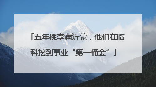 五年桃李满沂蒙，他们在临科挖到事业“第一桶金”