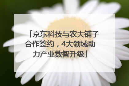 京东科技与农夫铺子合作签约，4大领域助力产业数智升级