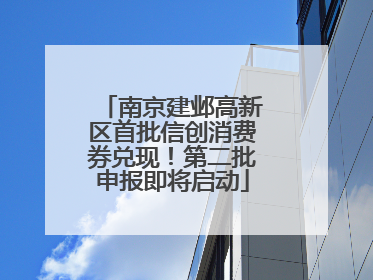 南京建邺高新区首批信创消费券兑现！第二批申报即将启动