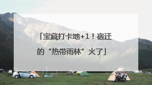 宝藏打卡地+1！宿迁的“热带雨林”火了