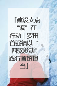 建设支点·“镇”在行动｜罗田首强镇以“四驱发动”践行首镇担当