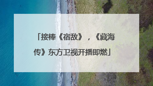 接棒《宿敌》，《藏海传》东方卫视开播即燃