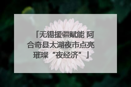无锡援疆赋能 阿合奇县太湖夜市点亮璀璨“夜经济”