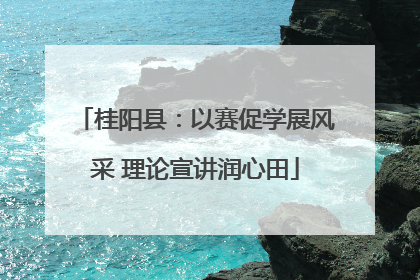 桂阳县：以赛促学展风采 理论宣讲润心田