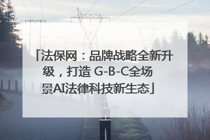 法保网：品牌战略全新升级，打造 G-B-C全场景AI法律科技新生态