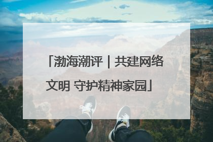 渤海潮评｜共建网络文明 守护精神家园