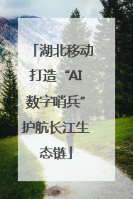 湖北移动打造“AI数字哨兵”护航长江生态链
