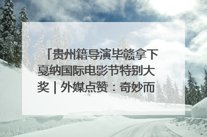 贵州籍导演毕赣拿下戛纳国际电影节特别大奖｜外媒点赞：奇妙而广阔的纯粹电影梦