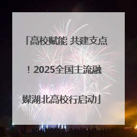 高校赋能 共建支点！2025全国主流融媒湖北高校行启动