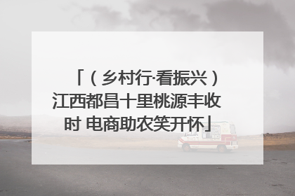 （乡村行·看振兴）江西都昌十里桃源丰收时 电商助农笑开怀