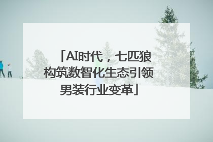 AI时代，七匹狼构筑数智化生态引领男装行业变革
